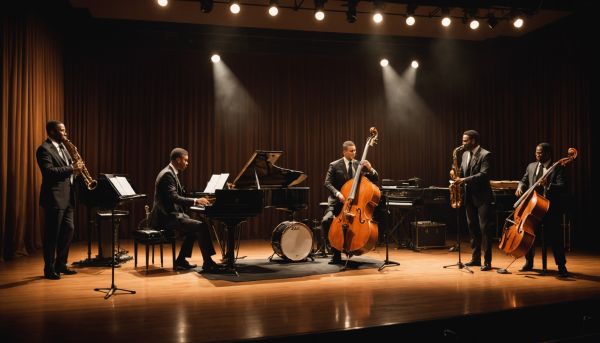 Un groupe de jazz live crée une ambiance inoubliable