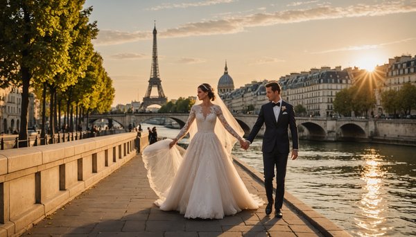 Mariage à paris en bord de seine : comment allier romantisme et gastronomie le jour j ?